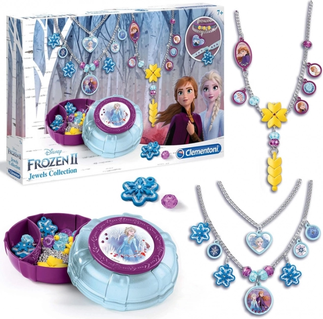 Clementoni sada na výrobu šperků FROZEN Ledové království