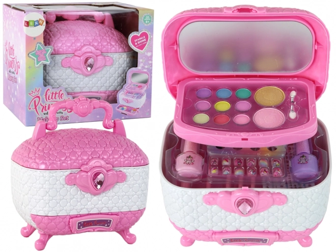Pink Beauty Box Set Laky na nehty Oční stíny
