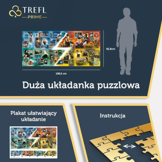 TREFL Puzzle UFT Harry Potter: Bradavické koleje 9000 dílků