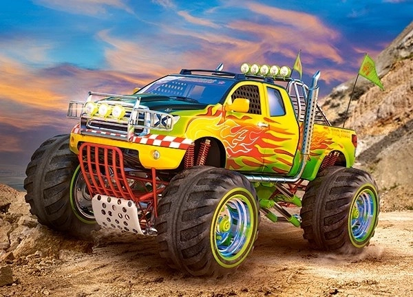 Puzzle 260 dílků Monster Truck