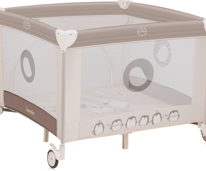 Dětská ohrádka Lionelo Bonnie Beige Sand