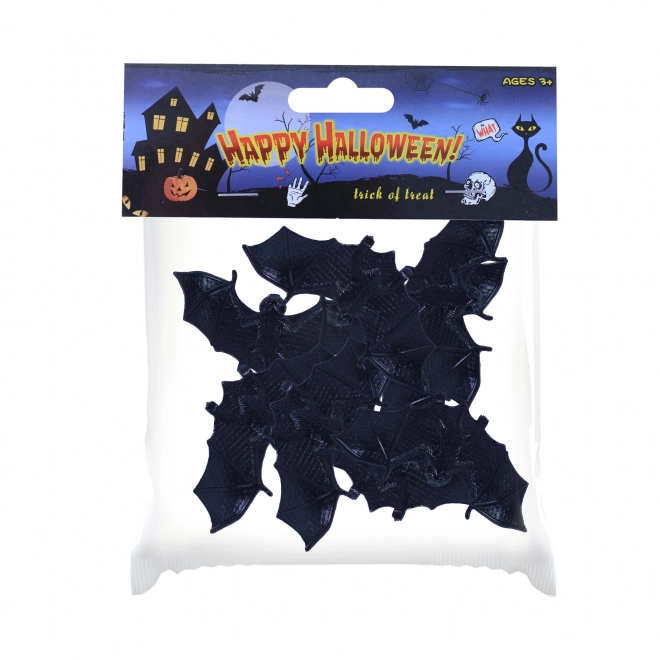 Dekorativní plastoví netopýři na Halloween