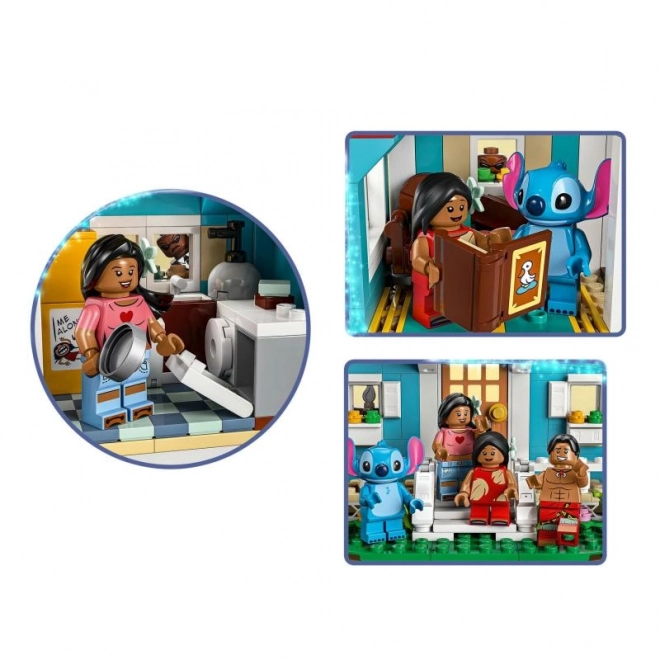 LEGO Disney 43268 Lilo a Stitch - Domek na pláži
