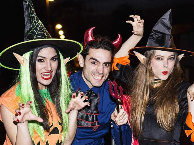 Elfí uši pro dospělé a děti na halloween