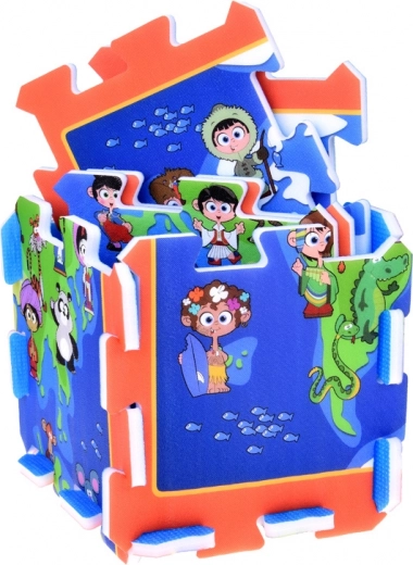 3D stavění z puzzle dílů