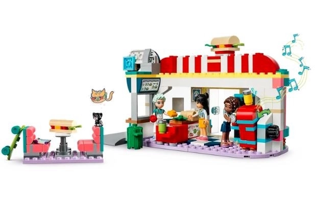 LEGO® Friends 41728 Bistro v centru městečka Heartlake
