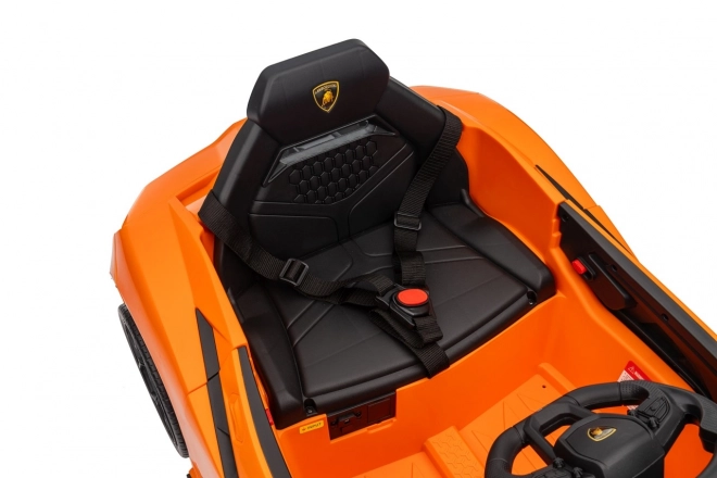 Dětské elektrické auto Lamborghini Revuelto oranžové