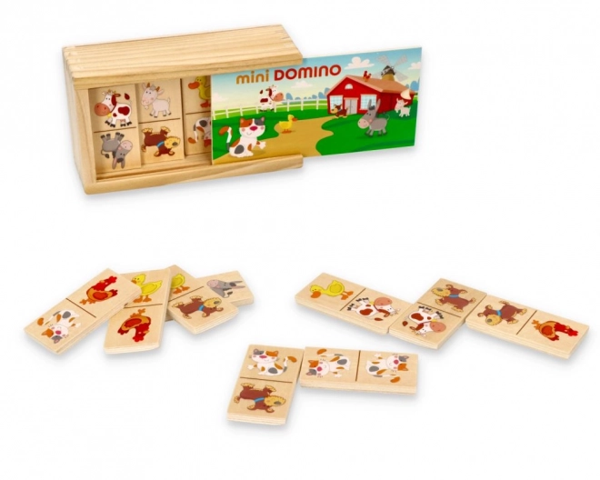 Mini domino v krabičce - Zvířata
