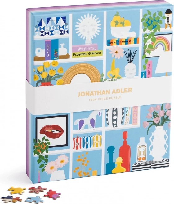 Puzzle Jonathan Adler - Shelfie 1000 dílků