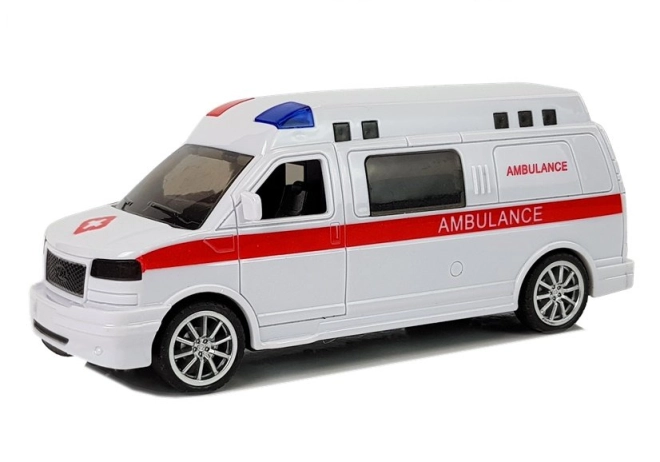 Realistický vzhled ambulantního vozu