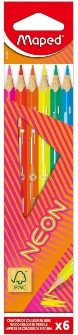 Ergonomické pastelky Maped Neon