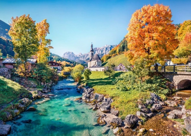 Puzzle Podzim v Ramsau 500 dílků