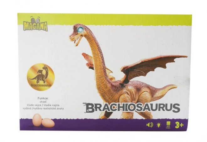Chodící bateriový dinosaurus Brachiosaurus