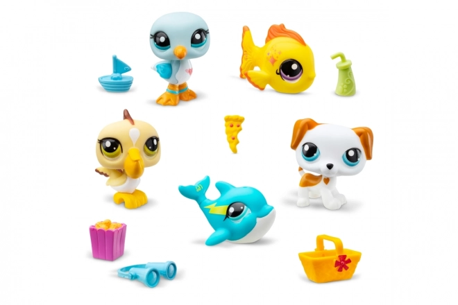 Littlest Pet Shop plážové figurky sada