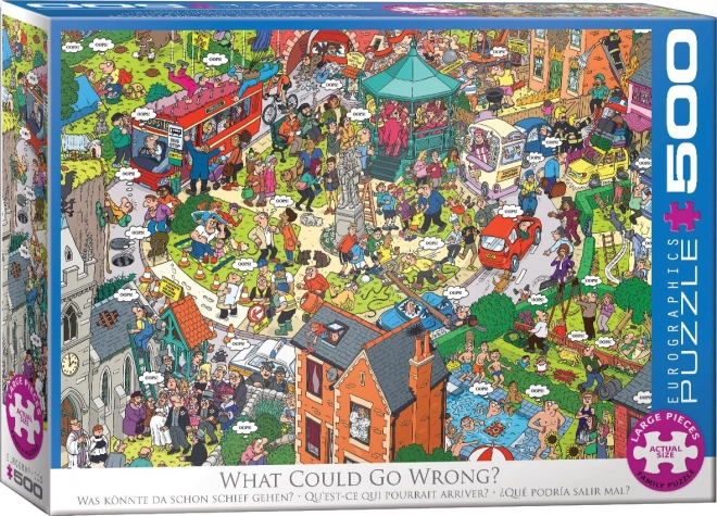 Puzzle Co se může pokazit?