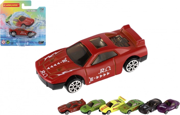 Auto měnící barvu volný chod 7 cm - 6 druhů