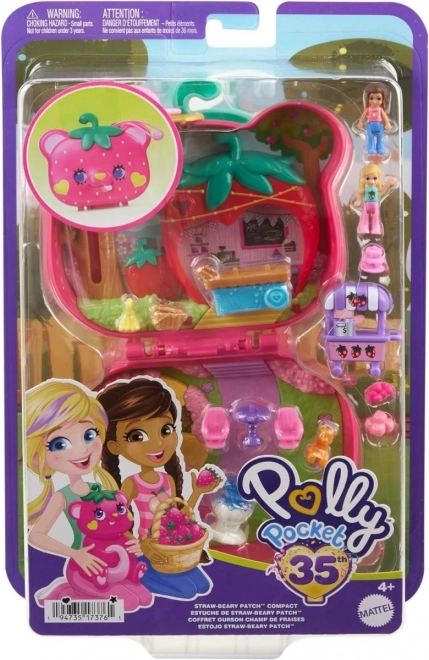 Kompaktní sada Polly Pocket Jahodový medvěd