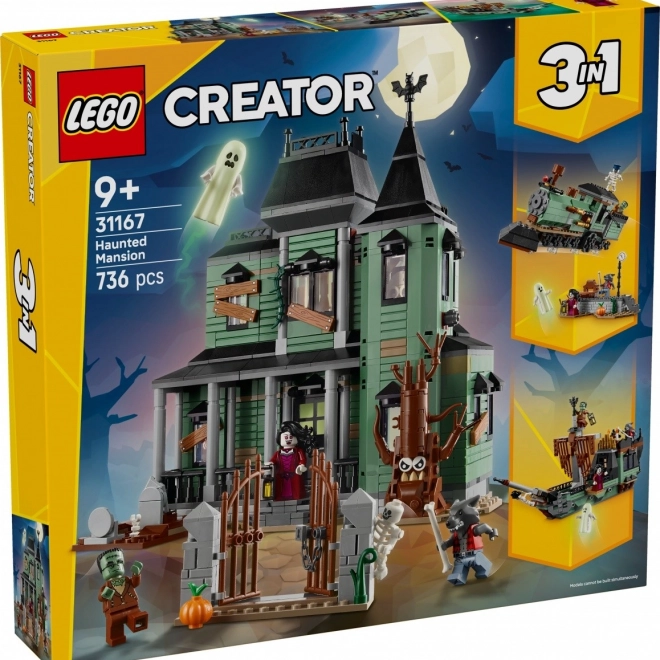 Lego Creator 3 v 1: Strašidelná rezidence