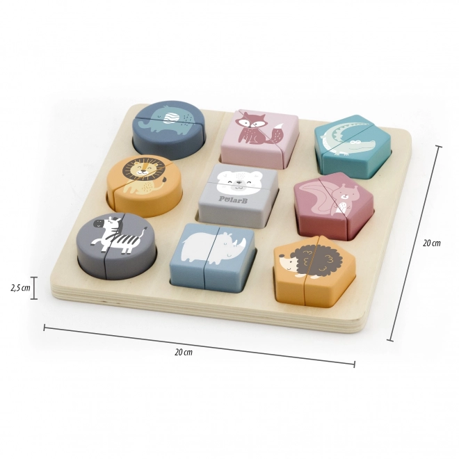 Tvarové puzzle PolarB