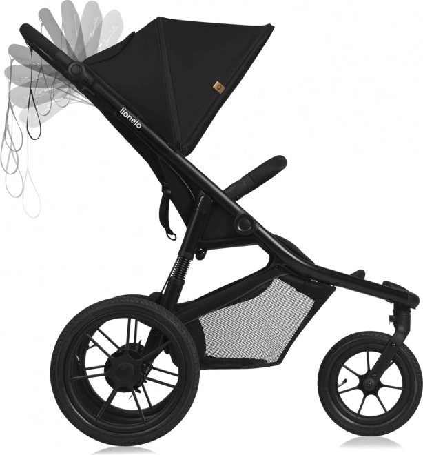 Sportovní kočárek Lionelo Azura Black Onyx