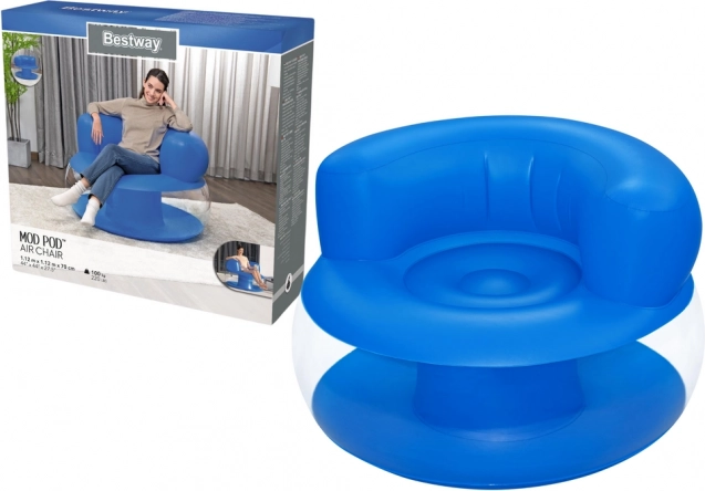 Nafukovací křeslo Modré Bestway