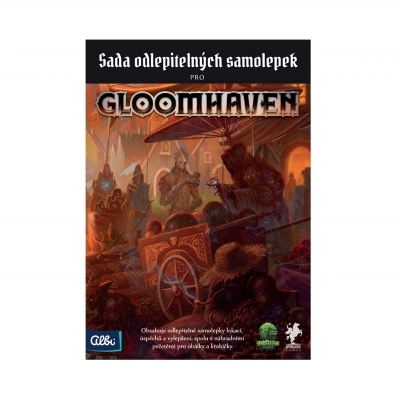 Gloomhaven odlepitelné samolepky