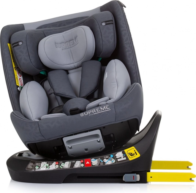 CHIPOLINO Autosedačka Supreme i-Size 40-150cm Isofix 360 – Granite