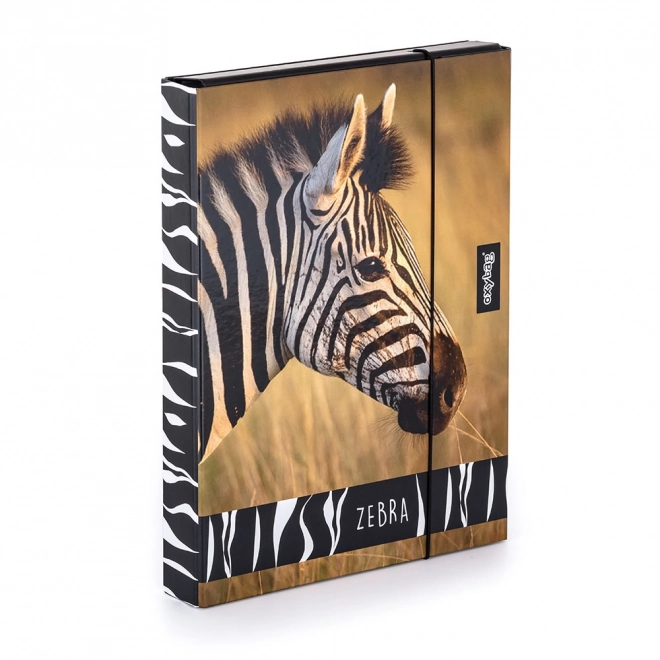 Box na sešity A4 Jumbo s motivem Zebra
