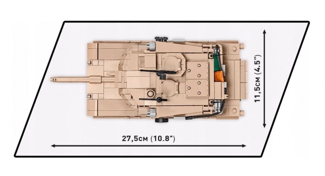 COBI 2622 Armed Forces Abrams M1A2, 1:35, 982 k, 1 f