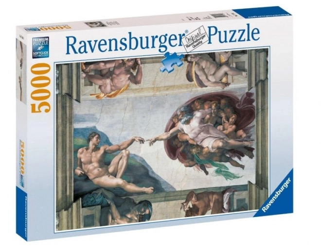 Puzzle Ravensburger Michelangelo: Stvoření Adama