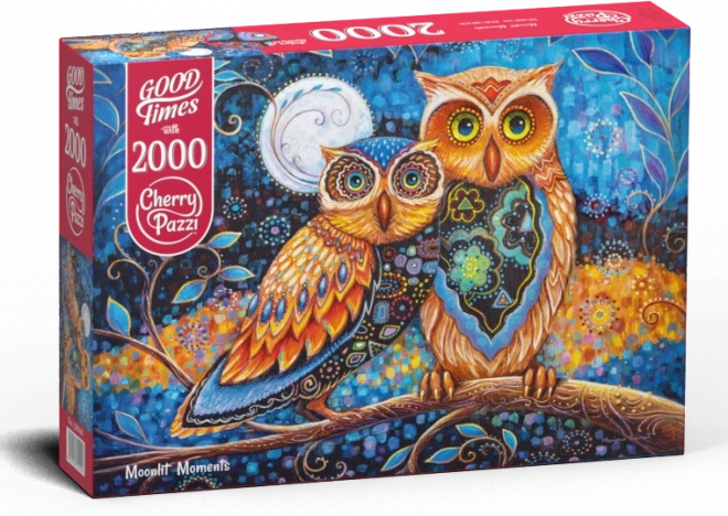 Puzzle Chvilka při měsíčku 2000 dílků