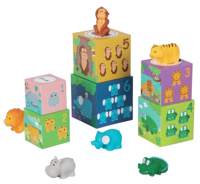 Kostky se zvířátky Safari pro děti od 2Kids Toys