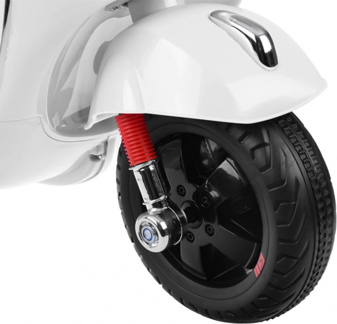 Elektrický skútr Vespa GTS Super pro děti – Bílá