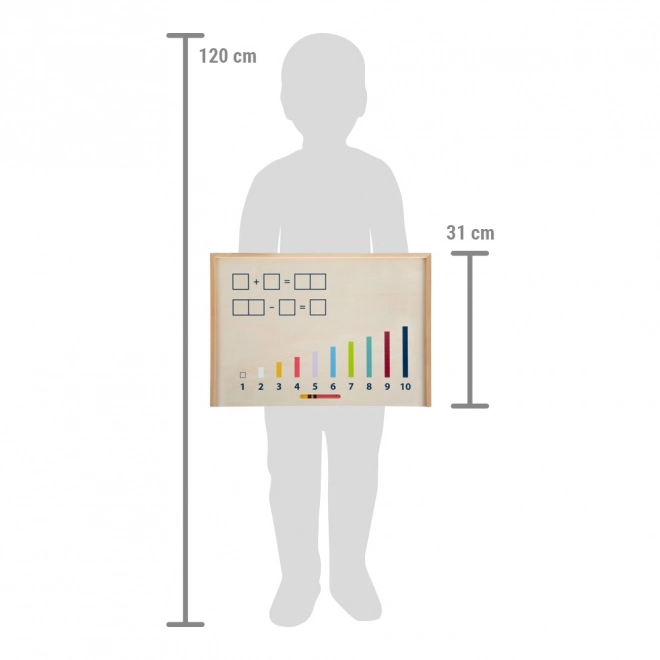Small foot Počítání v dřevěném boxu Educate