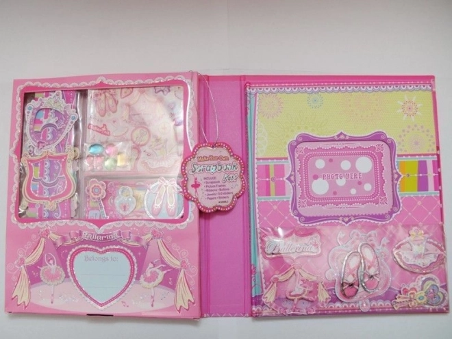 Scrapbook Ballerina - kreativní album pro scrapbooking
