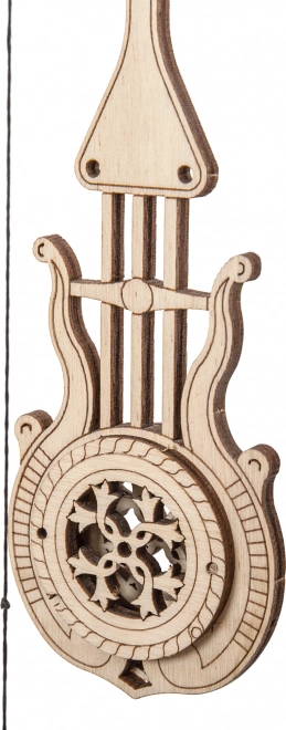 Dřevěný 3D puzzle Královské hodiny
