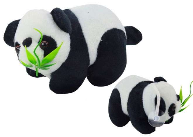 Plyšová panda s přísavkou na rostliny Přívěsek maskot 15cm