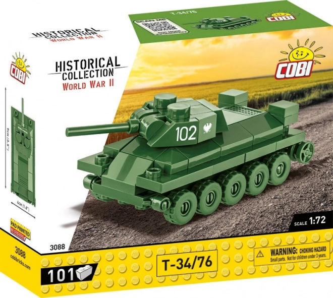 Stavebnice tanku T-34/76