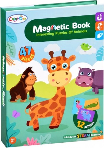 Praktická magnetická kniha na cesty