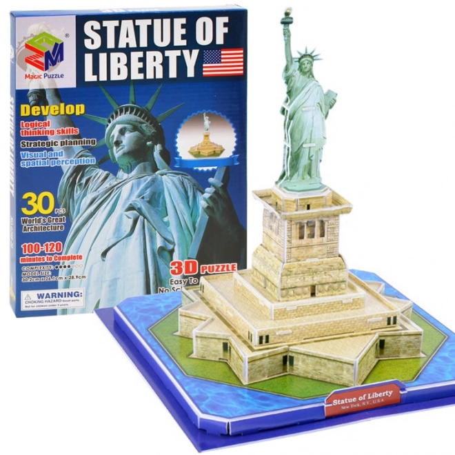 Prostorové puzzle 3D Socha Svobody