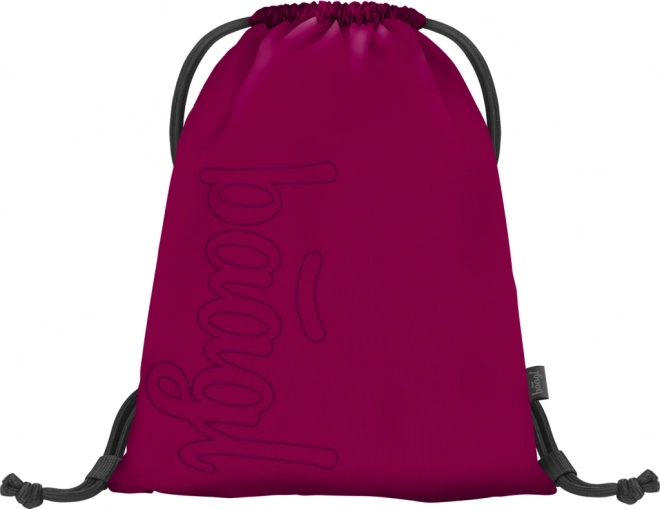 BAAGL 3 SET Coolmate Ruby: batoh, penál, sáček
