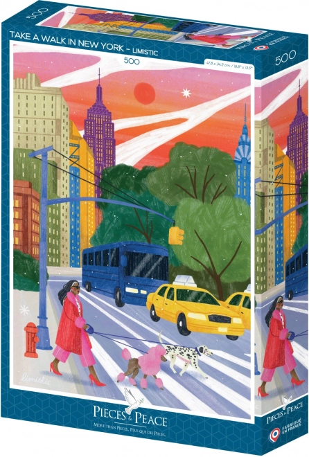 Puzzle Projdi se New Yorkem 500 dílků
