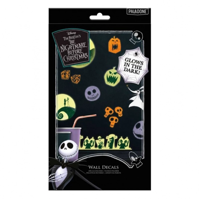 Vánoční světýlka s nálepkami Nightmare Before Christmas