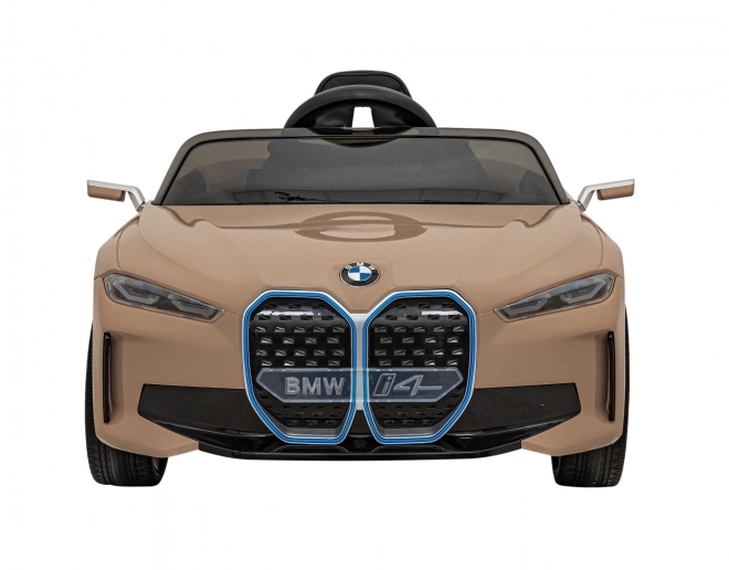 Dětské auto na baterii BMW i4 – Zlaté