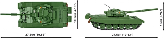 COBI 2625 Armed Forces T-72 (DDR/SOVIET), 1:35, 680 k, 1 f