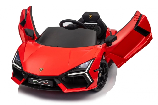 Dětské auto Lamborghini Revuelto červené