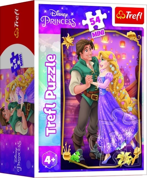 Minipuzzle Krásné princezny/Disney Princess 54 dílků