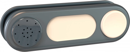 elektronický zvonek pro dětské domečky smoby – šedý