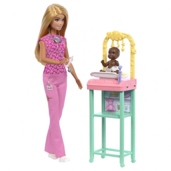 Barbie herní set - pediatrička