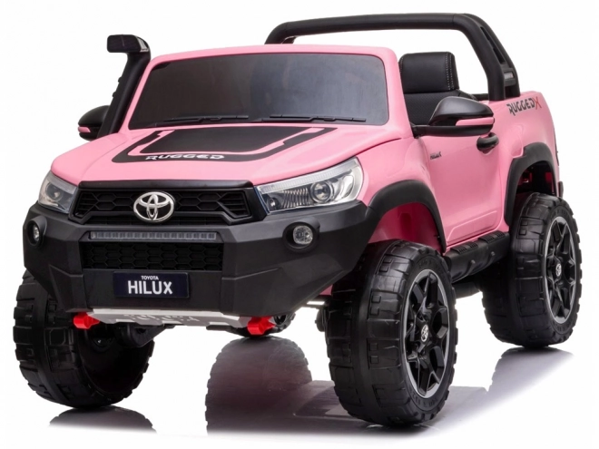 Terénní auto na akumulátor Toyota Hilux pro dvě osoby – Růžová